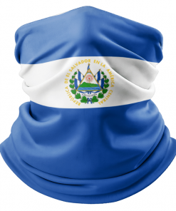 EL SALVADOR FLAG FACE MASK NECK GAITER