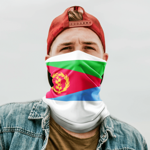 ERITREA FLAG FACE MASK NECK GAITE