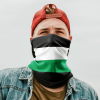 FLAG OF PALESTINE FACE MASK NECK GAITER