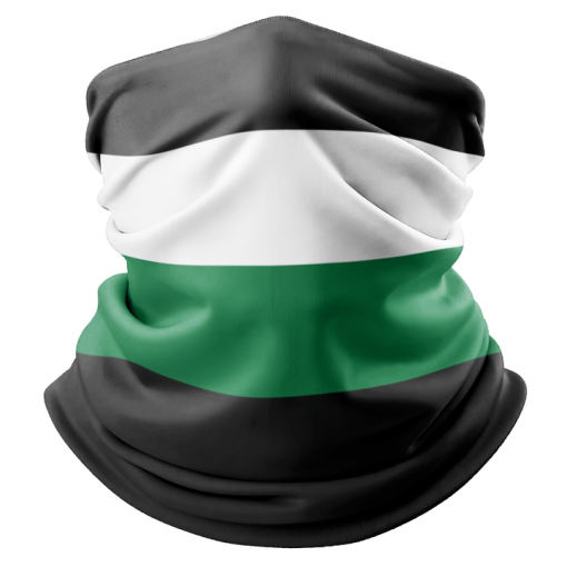 FLAG OF PALESTINE FACE MASK NECK GAITER