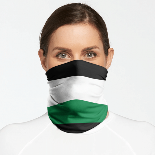 FLAG OF PALESTINE FACE MASK NECK GAITER