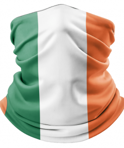 IRISH FLAG FACE MASK NECK GAITER