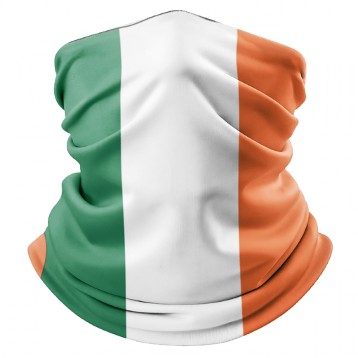 IRISH FLAG FACE MASK NECK GAITER