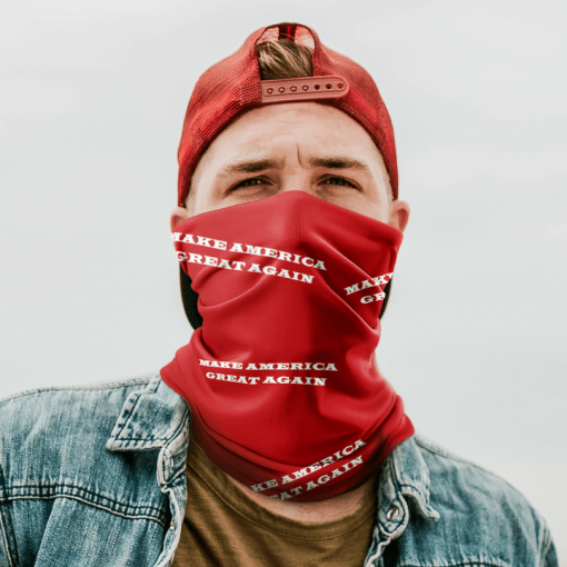 MAKE AMERICA GREAT AGAIN FACE MASK NECK GAITER