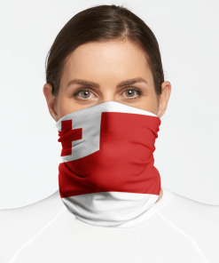 TONGA FLAG FACE MASK NECK GAITER