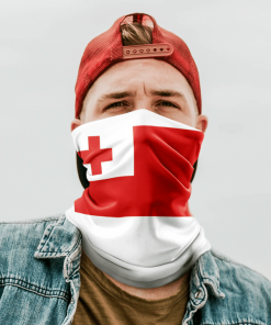 TONGA FLAG FACE MASK NECK GAITER