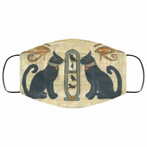 Ancient Egypt Cat Face Mask