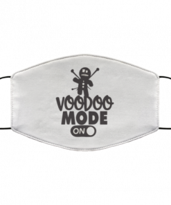 Funny Voodoo mode on face mask