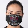 Soul Of A Witch Heart Of A Dragon Funny Face Mask