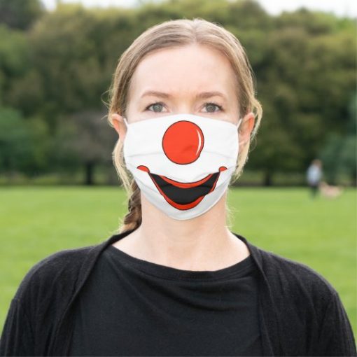 Clown Nose Hallowwen Face Mask