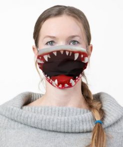 Funny Shark Mouth Cloth Face Mask