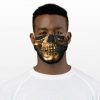 Golden Skull Hallowwen Cloth Face Mask