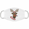 Rudolph Reindeer Christmas Face Mask