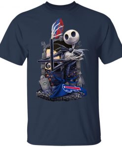Buffalo Bills Jack Skellington Halloween T-Shirt