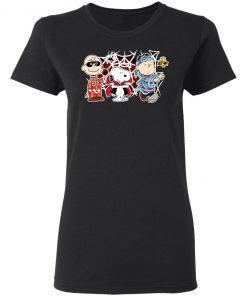 Charlie Woodstock Linus Snoopy Halloween Night Costumes T-Shirt