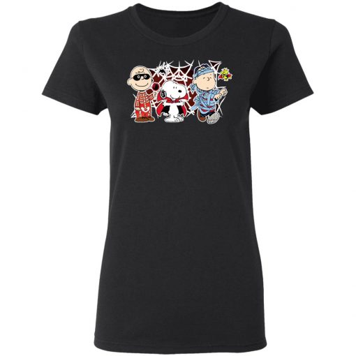 Charlie Woodstock Linus Snoopy Halloween Night Costumes T-Shirt