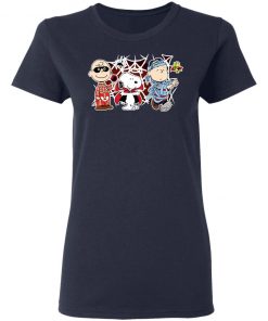 Charlie Woodstock Linus Snoopy Halloween Night Costumes T-Shirt