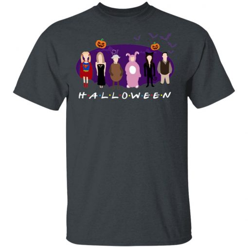 Childish Drawing Halloween Holiday FRIENDS T-Shirt