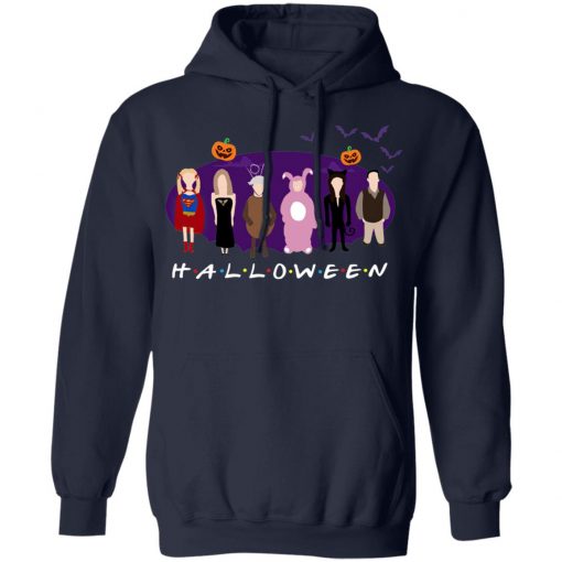 Childish Drawing Halloween Holiday FRIENDS T-Shirt