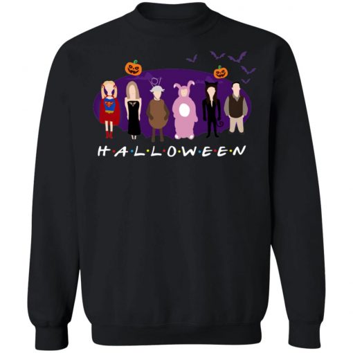 Childish Drawing Halloween Holiday FRIENDS T-Shirt