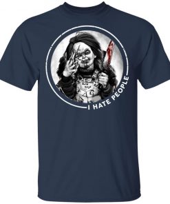 Chucky Doll I Hate People Halloween T-Shirt