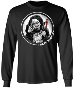 Chucky Doll I Hate People Halloween T-Shirt