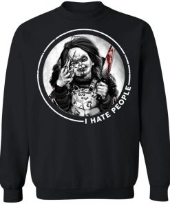 Chucky Doll I Hate People Halloween T-Shirt