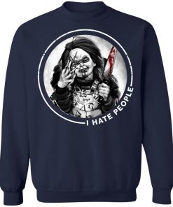 Chucky Doll I Hate People Halloween T-Shirt