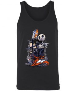 Denver Broncos Jack Skellington Halloween T-Shirt