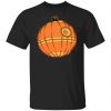 Death Star Pumpkin Star Wars Halloween T-Shirt