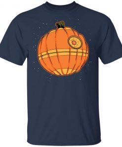 Death Star Pumpkin Star Wars Halloween T-Shirt