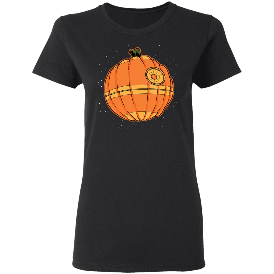 Death Star Pumpkin Star Wars Halloween T-Shirt Death Star Pumpkin Star Wars Halloween T-Shirt