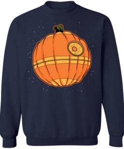 Death Star Pumpkin Star Wars Halloween T-Shirt