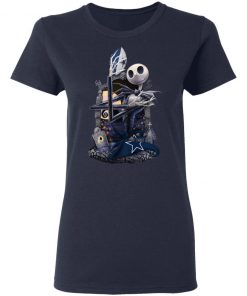 Dallas Cowboys Jack Skellington Halloween T-Shirt
