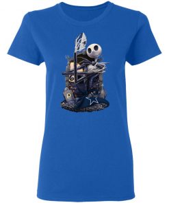 Dallas Cowboys Jack Skellington Halloween T-Shirt