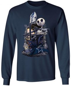 Dallas Cowboys Jack Skellington Halloween T-Shirt