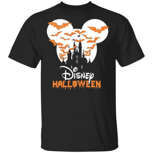 Disney Halloween Ghastly Disney Castle T-Shirt