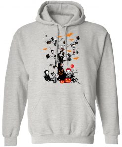 Gather Around The Living Halloween Tree Horror Killers T-Shirt