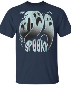 Gravestone Ghost Spooky Halloween T-Shirt