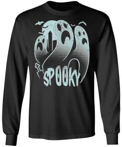 Gravestone Ghost Spooky Halloween T-Shirt