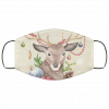 Festive Friends Reindeer Face Mask