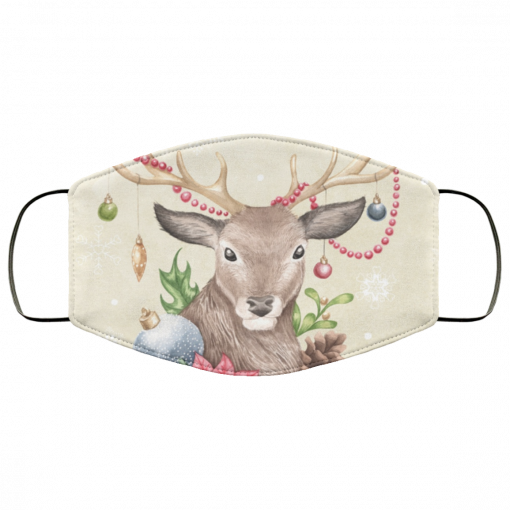 Festive Friends Reindeer Face Mask