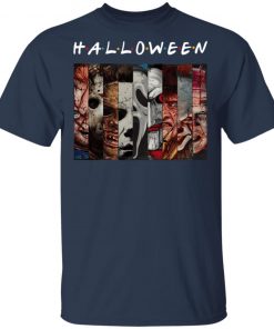 Halloween FRIENDS Horror Movies Killers T-Shirt