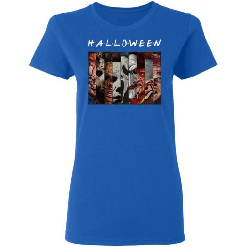 Halloween FRIENDS Horror Movies Killers T-Shirt