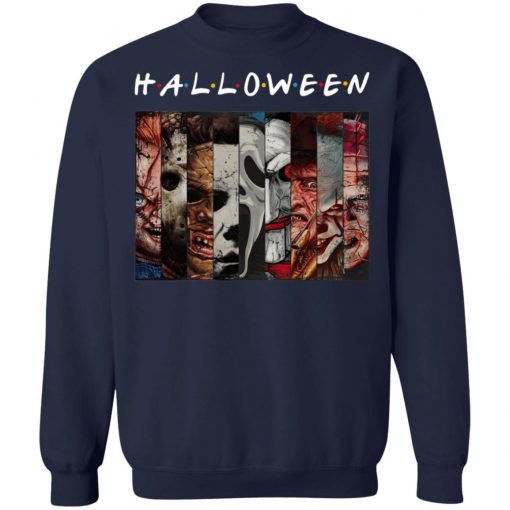 Halloween FRIENDS Horror Movies Killers T-Shirt