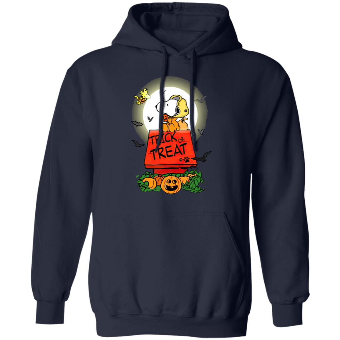 Halloween Trick Or Treat Pumbkin Woodstock And Snoopy T-Shirt Halloween Trick Or Treat Pumbkin Woodstock And Snoopy T-Shirt