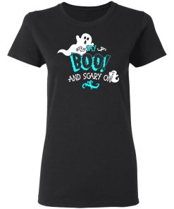 Halloween Say Boo And Scary On Shirts