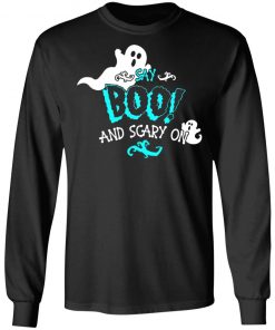 Halloween Say Boo And Scary On Shirts