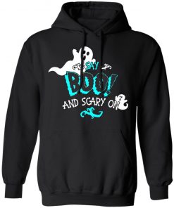 Halloween Say Boo And Scary On Shirts