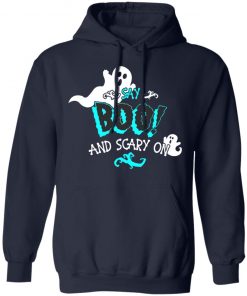 Halloween Say Boo And Scary On Shirts